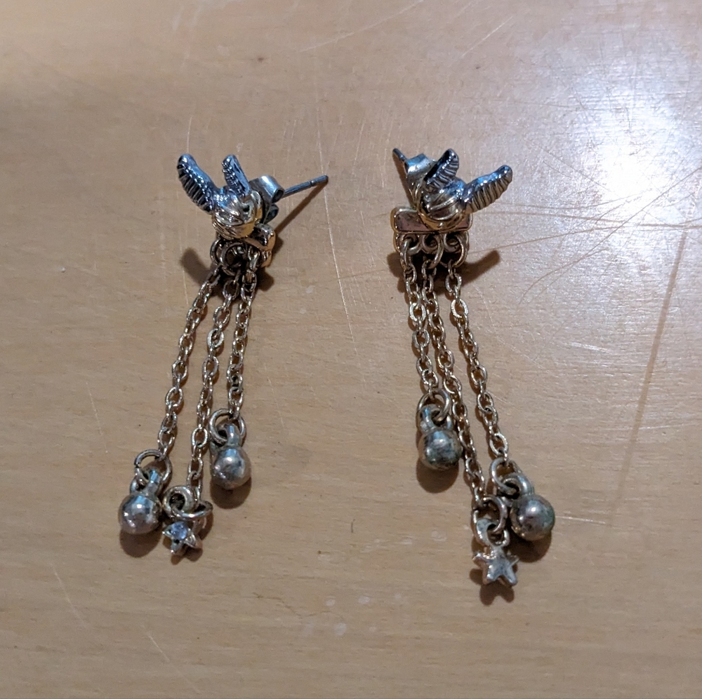 Golden Snitch earrings - Picture 3 of 4
